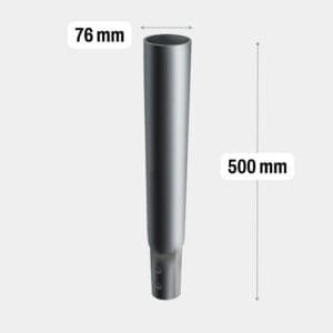 Skruvpålsförlängning HDG_76x500x3,5_1