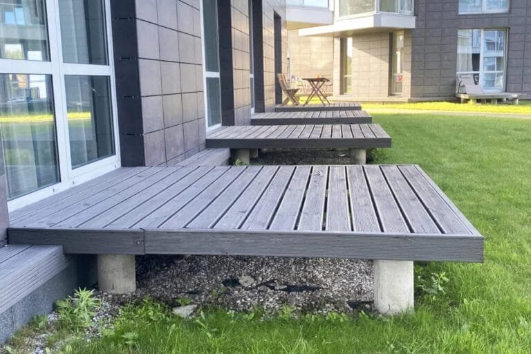 Vilka fundament man INTE ska bygga en liten terrass på